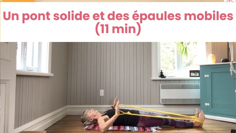 2.4 Un pont solide et des épaules mobiles (11 min)